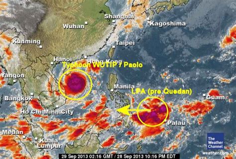 is there a low pressure in the philippines today